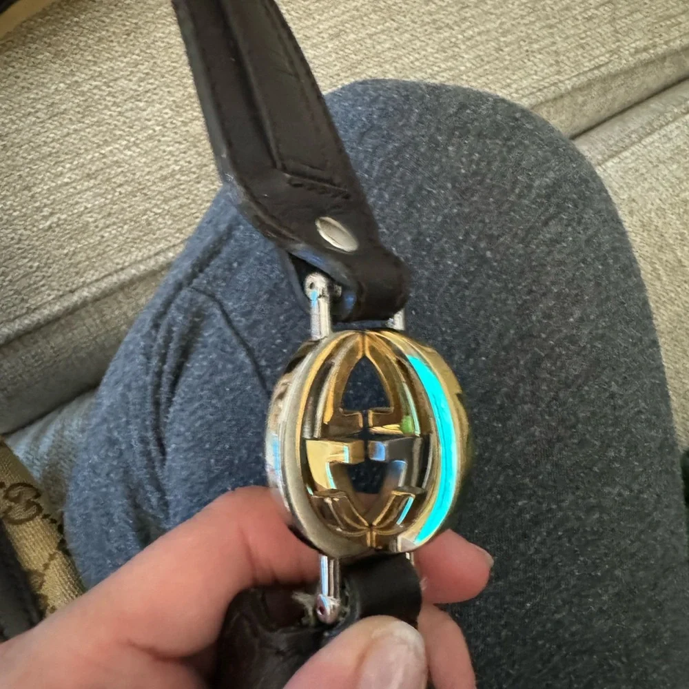 Gucci GG Canvas Medium Twins Hobo - Authentic - Picture 5 of 15